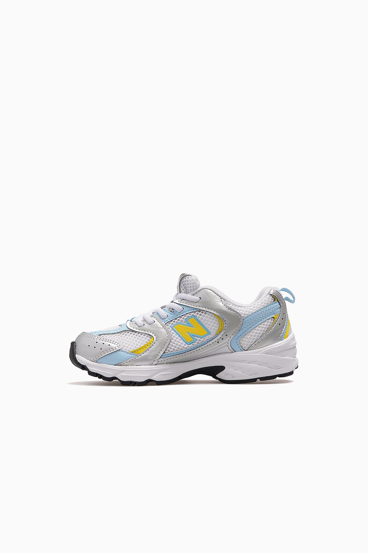 Unisex Sneaker Spor Ayakkabı P530-Gri Açık Mavi