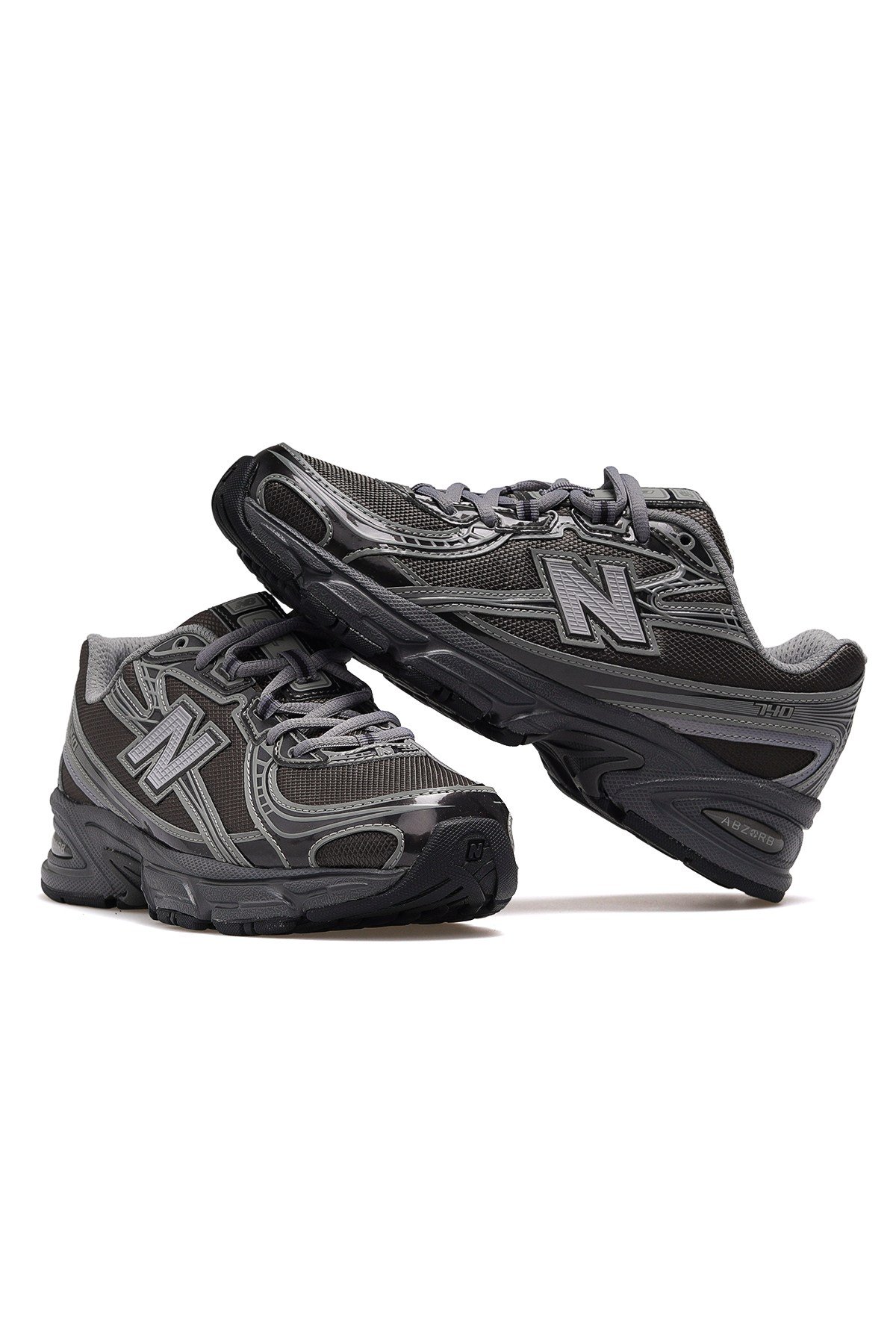 Unisex Sneaker Spor Ayakkabı U740WM-GRİ