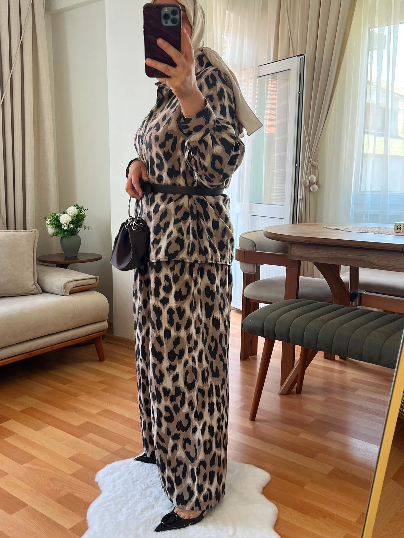 Leopar Takım/ Siyah