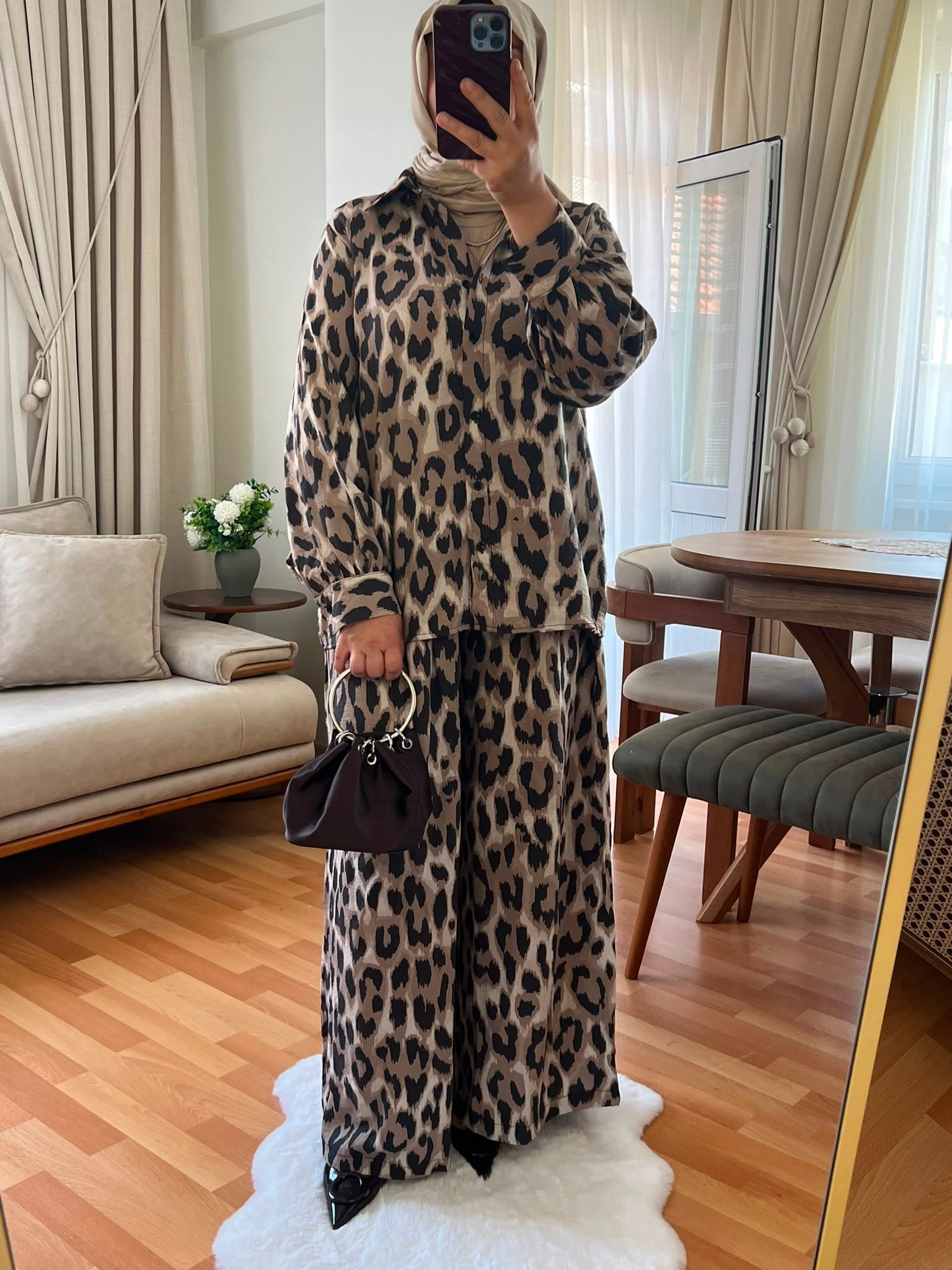 Leopar Takım/ Siyah