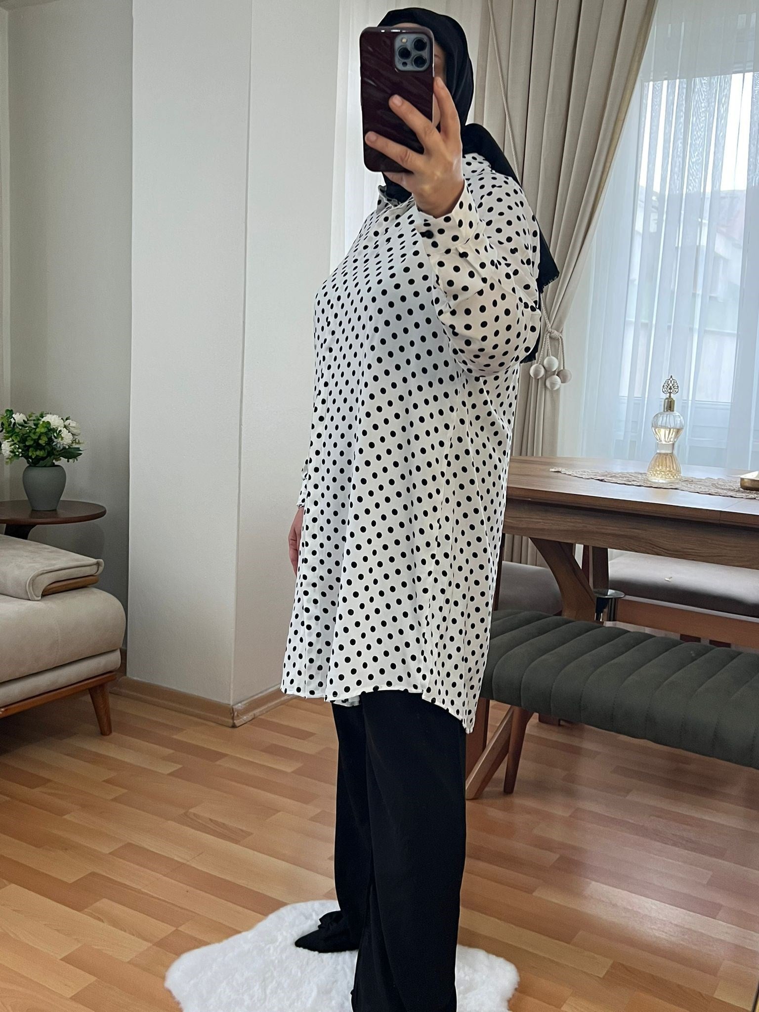 Puantiyeli Takım / Siyah