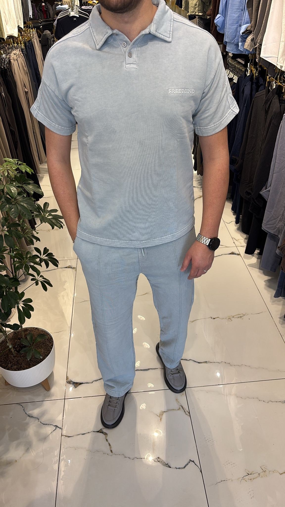 AÇIK MAVİ EŞOFMAN TAKIM