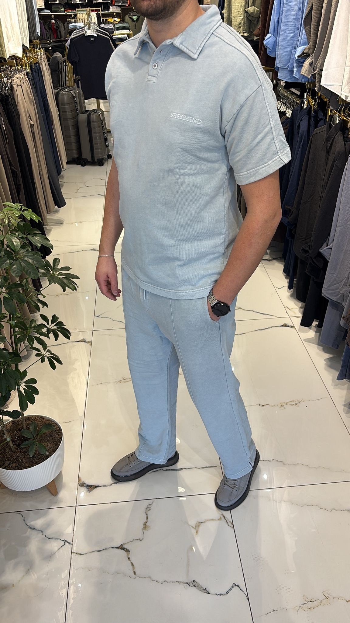 AÇIK MAVİ EŞOFMAN TAKIM