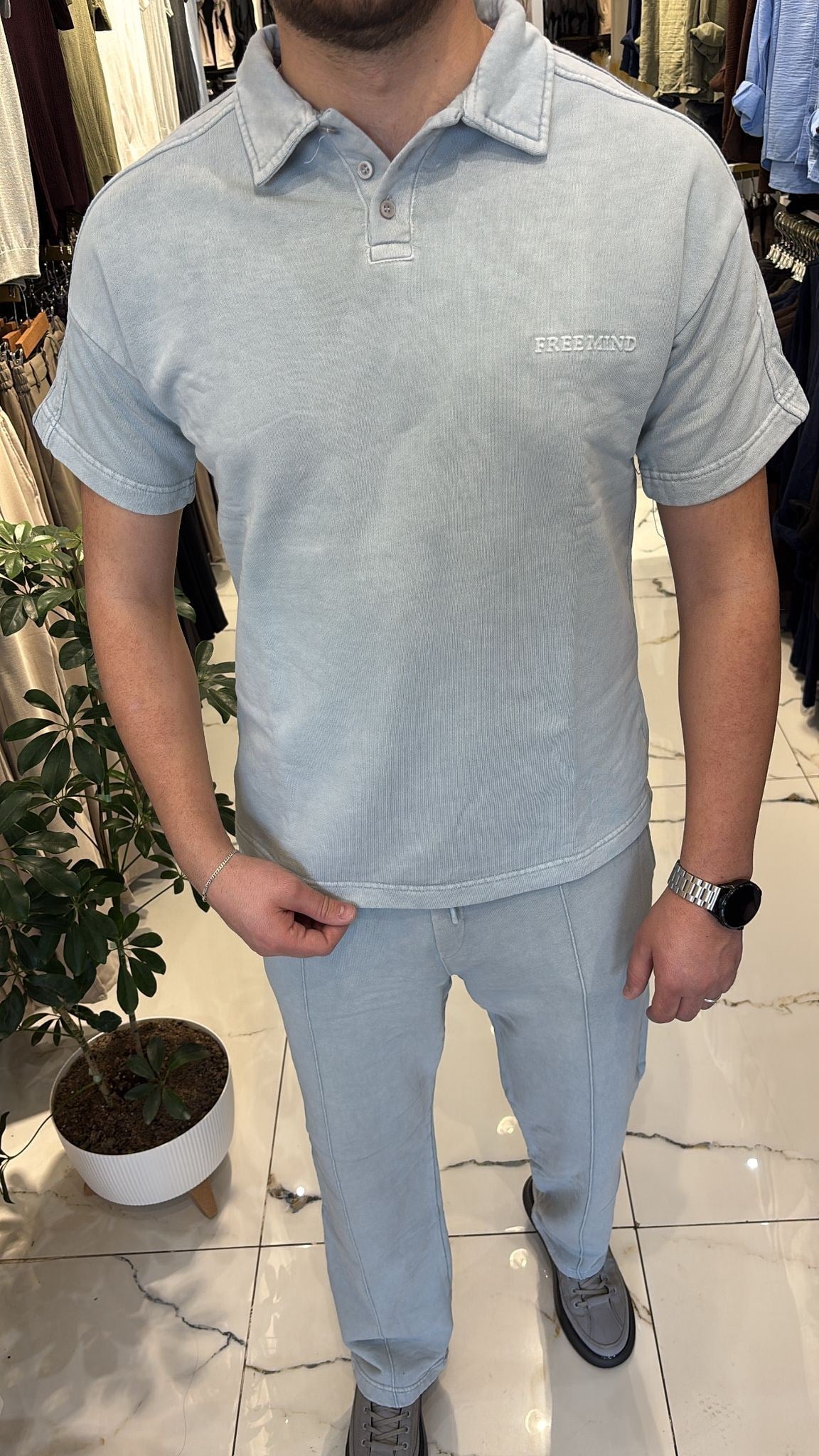 AÇIK MAVİ EŞOFMAN TAKIM