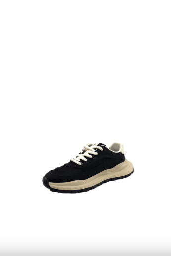 GAMELU MEKS SİYAH BEJ SPOR AYAKKABI