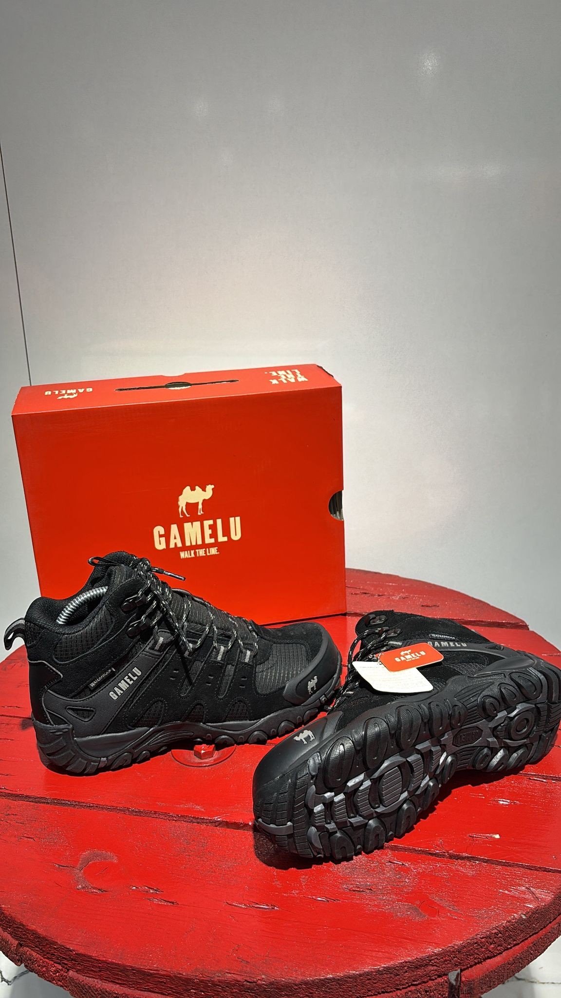 GAMELU WATERPROOF SİYAH BOT