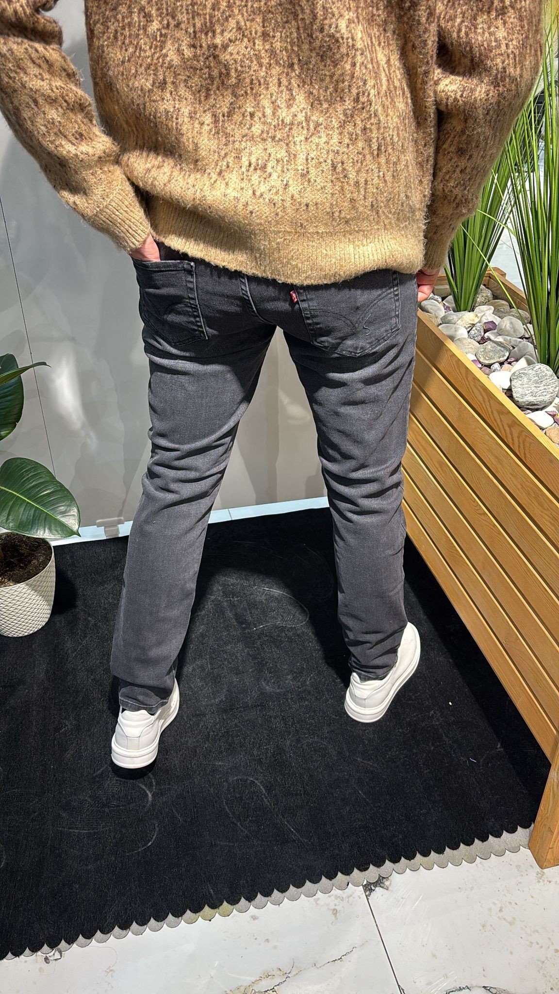 GRİ KOT PANTOLON