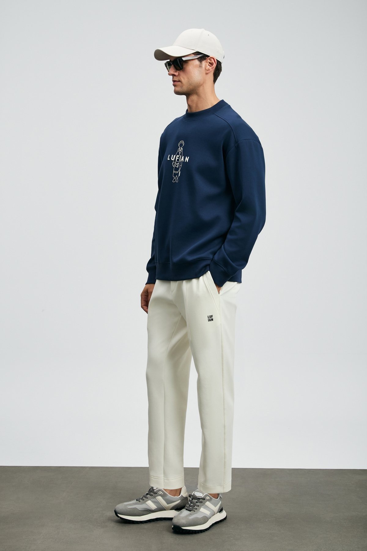 LUFİAN SİMBA LACİVERT SWEATSHIRT