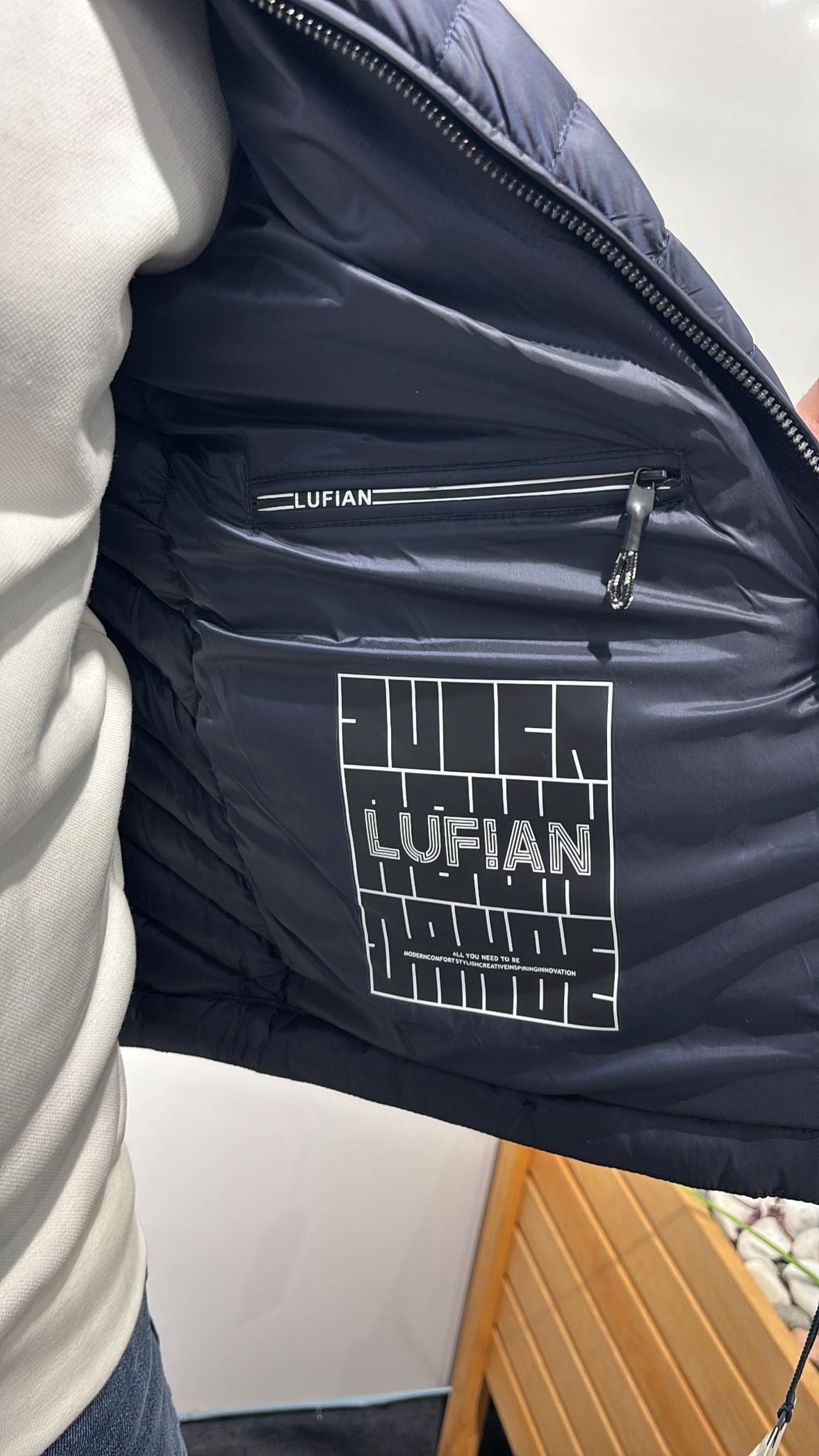 LUFİAN ŞİŞME LACİVERT MONT