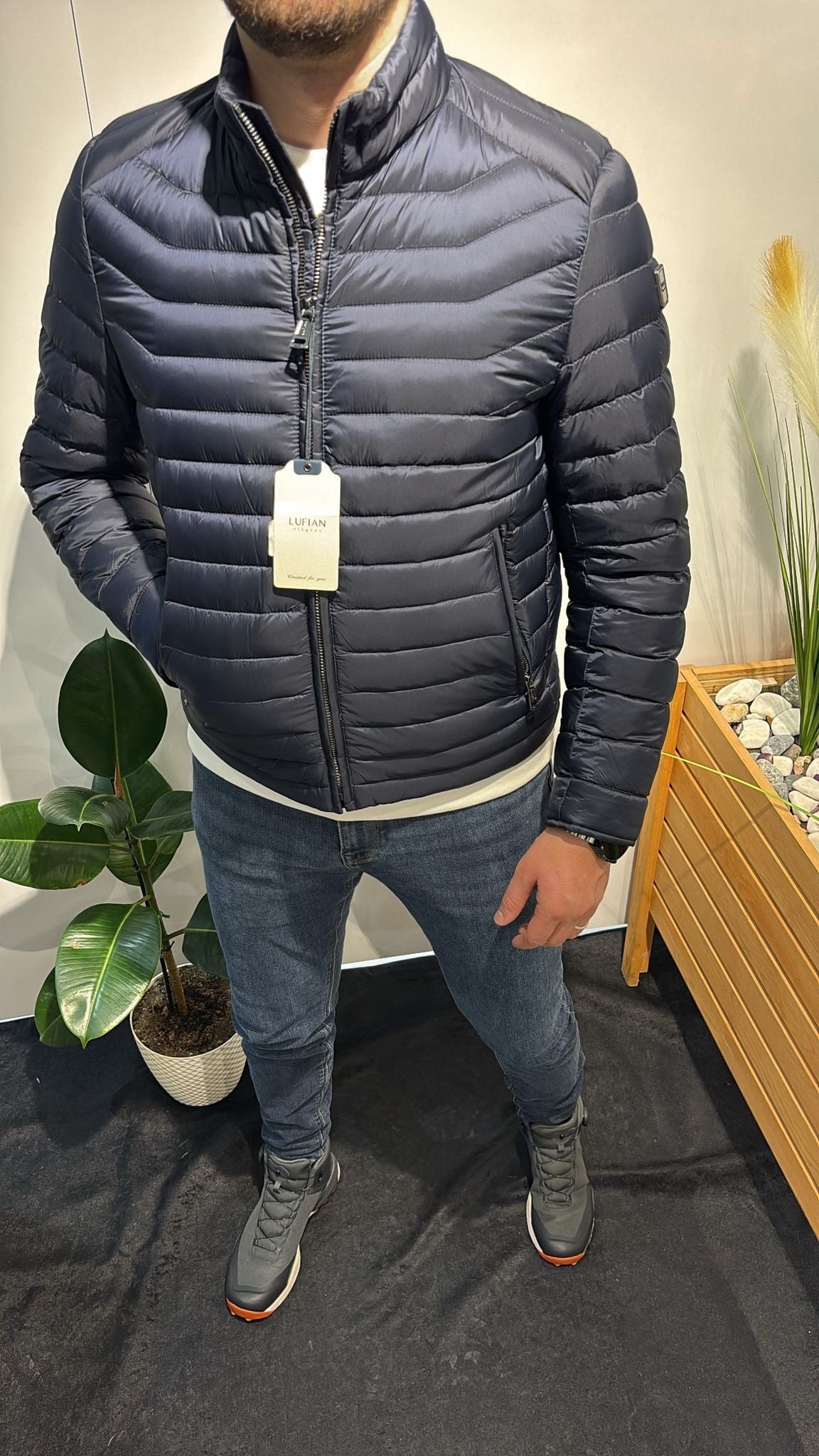 LUFİAN ŞİŞME LACİVERT MONT