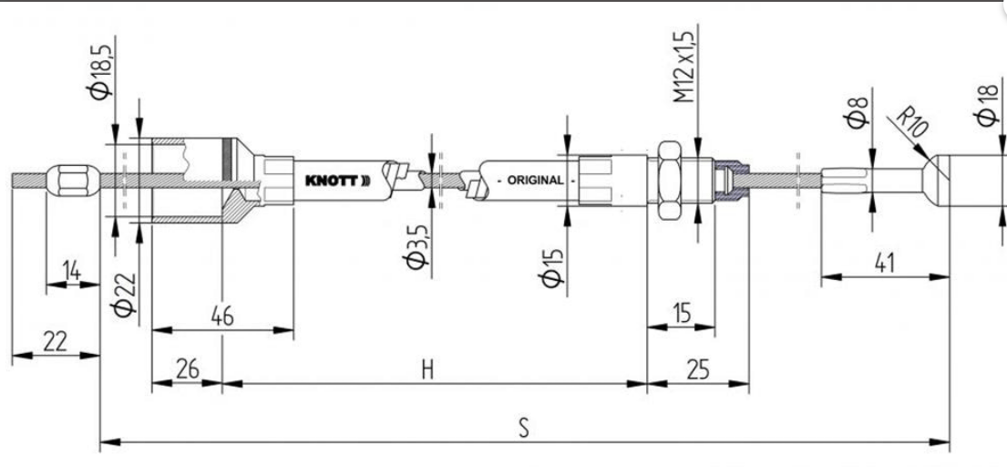 Knott Fren Teli 1030/1220