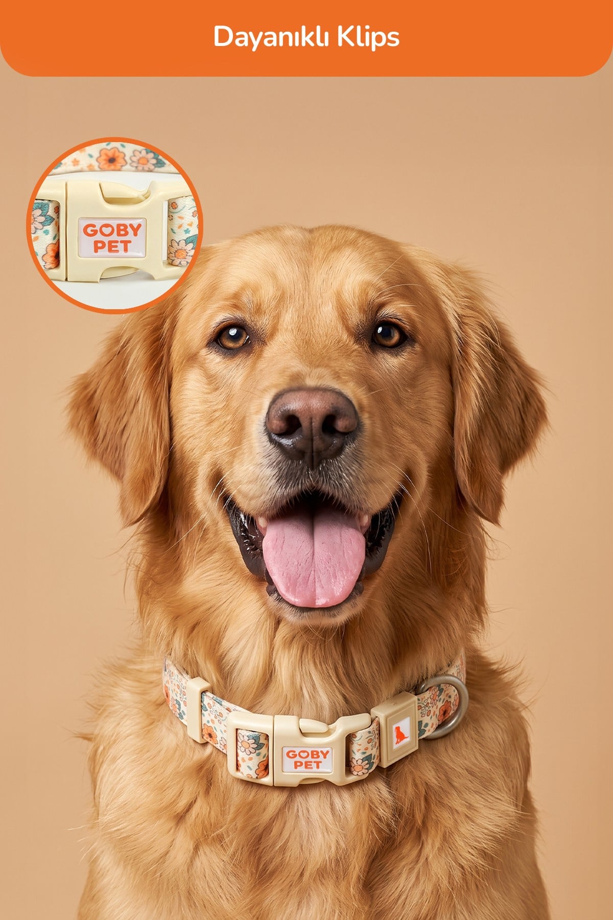 Köpekler İçin Dayanıklı Ve Güvenli, Desenli Boyun Tasması ( 25mm )