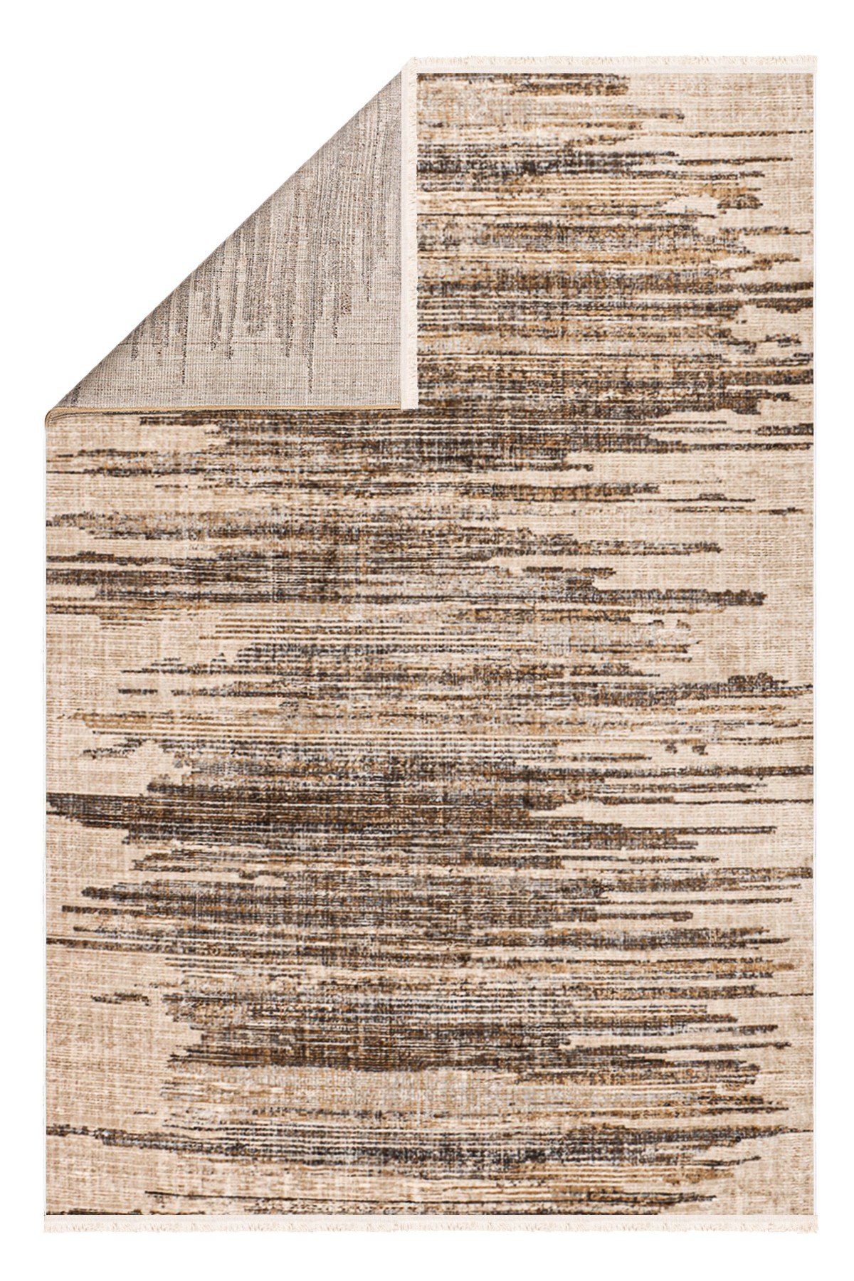 Lazuli Dokuma Halı |Makinede Yıkanabilir Modern Halı|Kilim, Yolluk, Salon, Mutfak Halısı|Vizon|LZL05