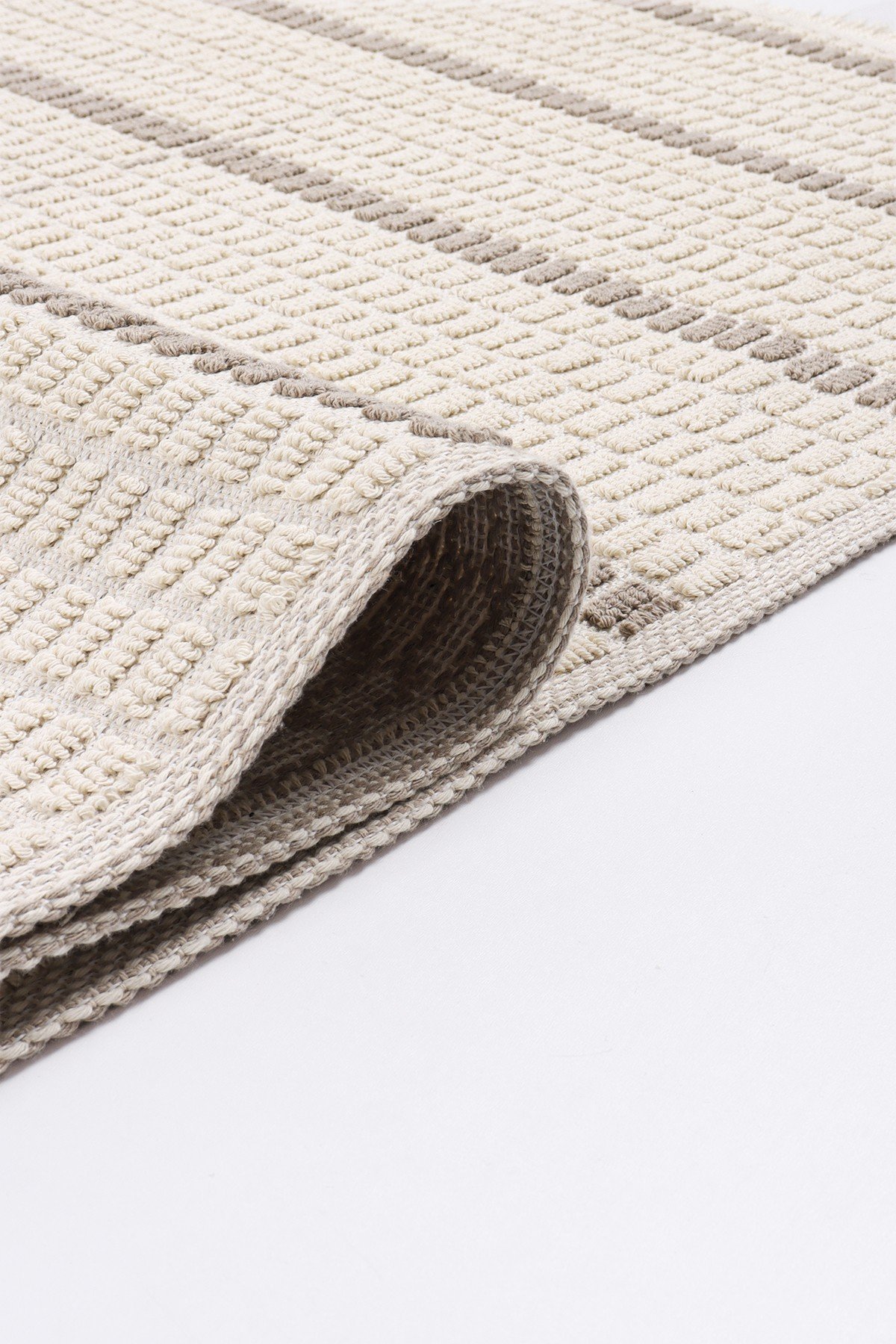 Lima Pamuk Dokuma Halı |Kaymaz Tabanlı |Makinede Yıkanabilir Modern Halı |Kilim, Yolluk | LMA02