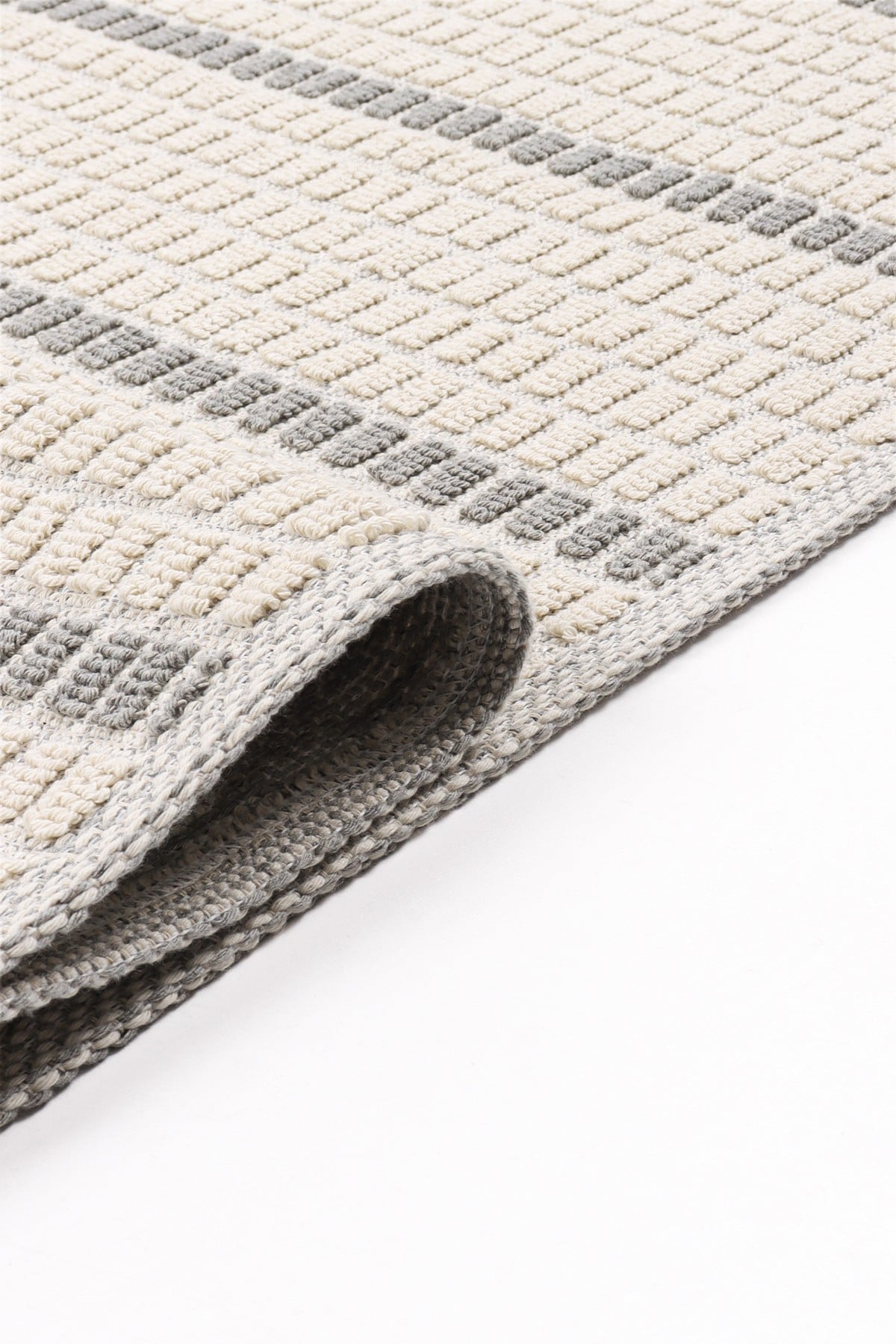 Lima Pamuk Dokuma Halı |Kaymaz Tabanlı |Makinede Yıkanabilir Modern Halı |Kilim, Yolluk | LMA02