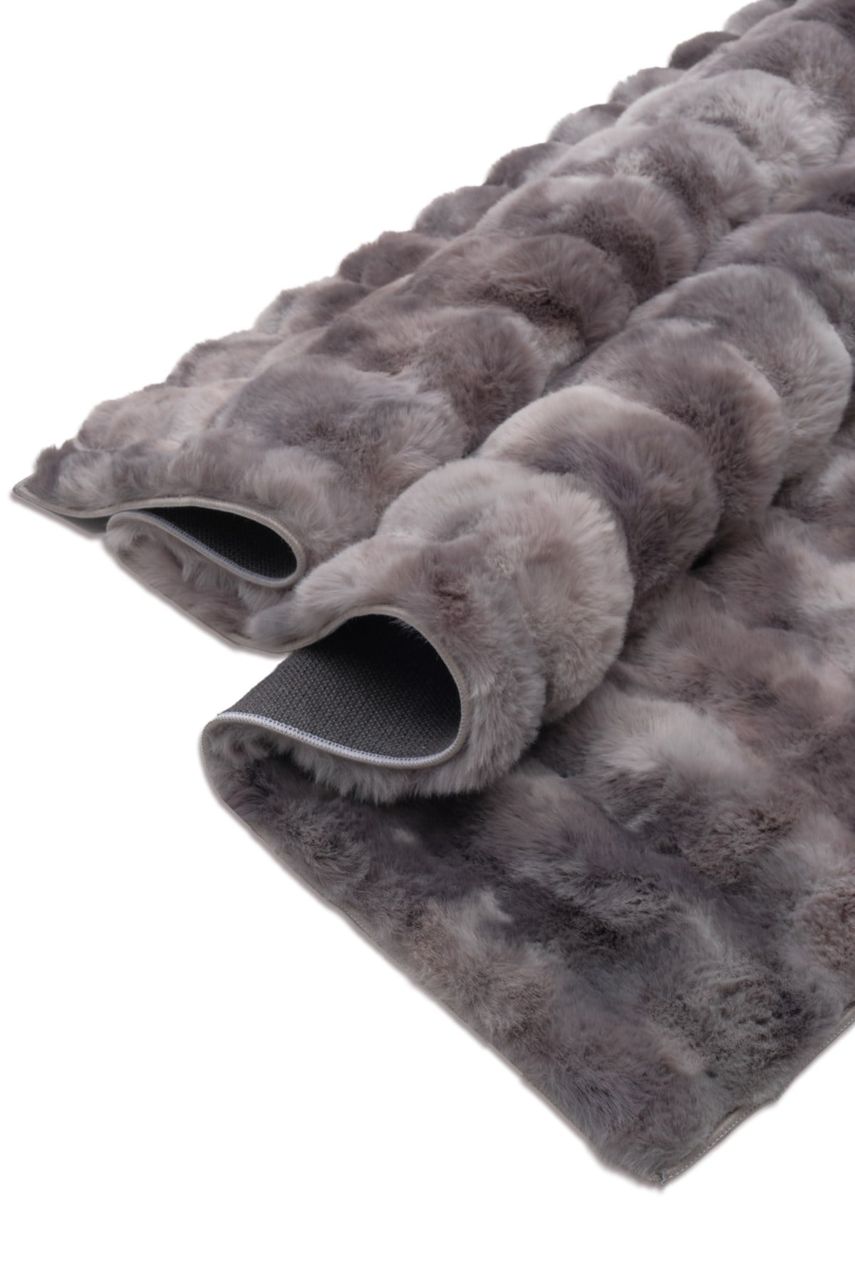 Maya Vibe Tavşan Tüyü Bubble Halı | Bubble Peluş Makinede Yıkanabilir Kaymaz Tabanlı Halı | MYV01