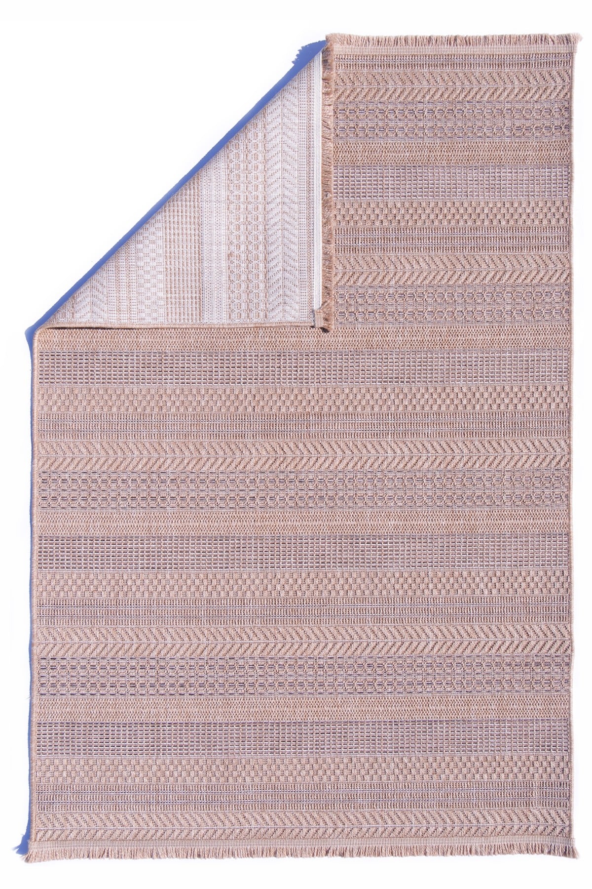 Native Hasır Dokuma Halı | Makinede Yıkanabilir | Modern Halı | Salon, Mutfak Halısı| Gri | NAT02