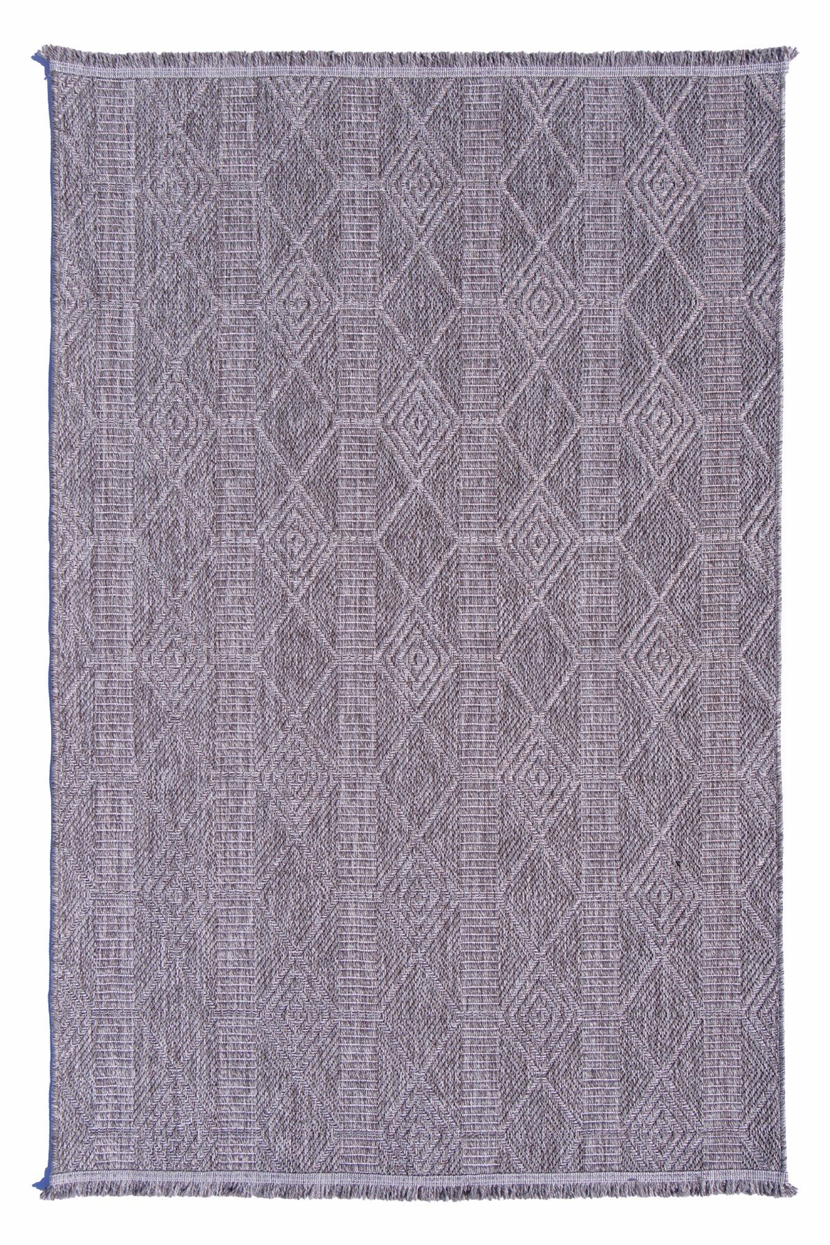 Native Hasır Dokuma Halı | Makinede Yıkanabilir | Modern Halı | Salon, Mutfak Halısı| Gri | NAT01