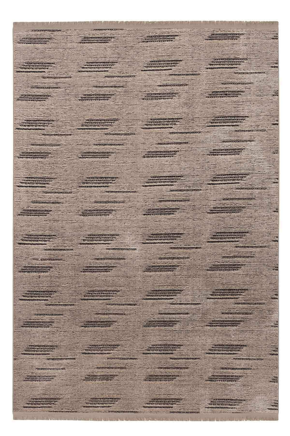 Sierra Şönil Dokuma Halı |Kaymaz Tabanlı Makinede Yıkanabilir Halı |Modern Salon Halı|Gold|SIE03