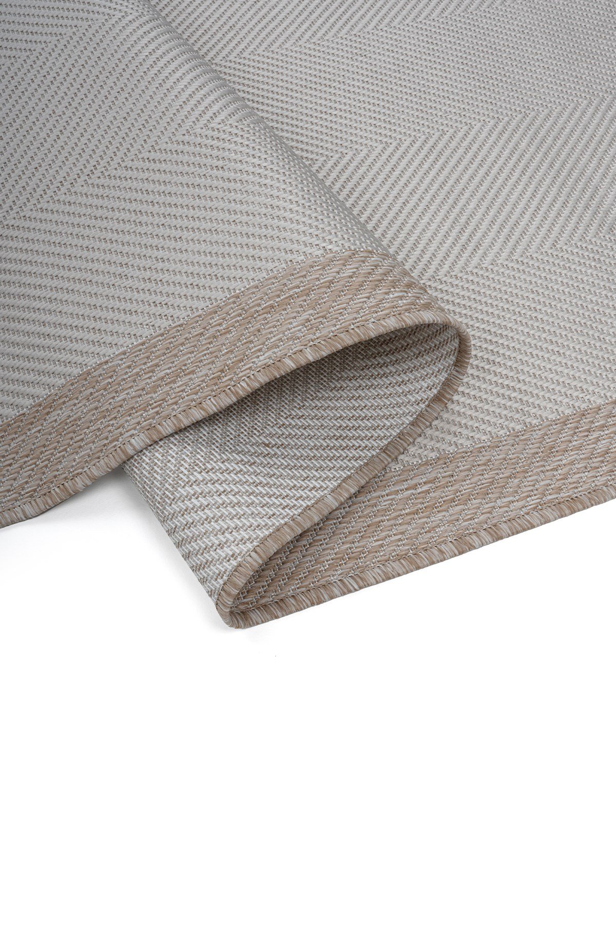 Sisal Plus Hasır Dokuma Halı | Kaymaz Tabanlı Mutfak Halısı | Leke Tutmaz Halı | Bordürlü Modern Salon Halısı | SS516
