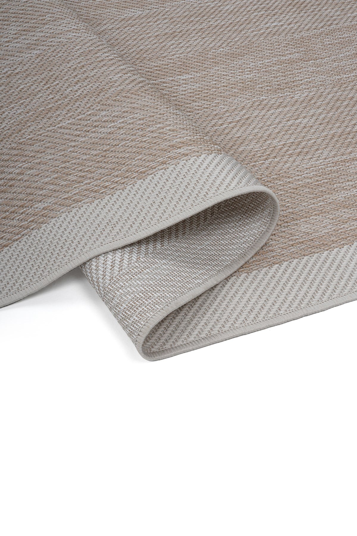 Sisal Plus Hasır Dokuma Halı | Kaymaz Tabanlı Mutfak Halısı | Leke Tutmaz Halı | Bordürlü Modern Salon Halısı | SS516