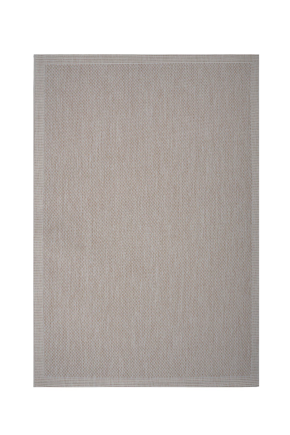 Sisal Plus Hasır Dokuma Halı | Kaymaz Tabanlı Mutfak Halısı|Leke Tutmaz Halı |Bordürlü Modern Salon Halısı | EB455