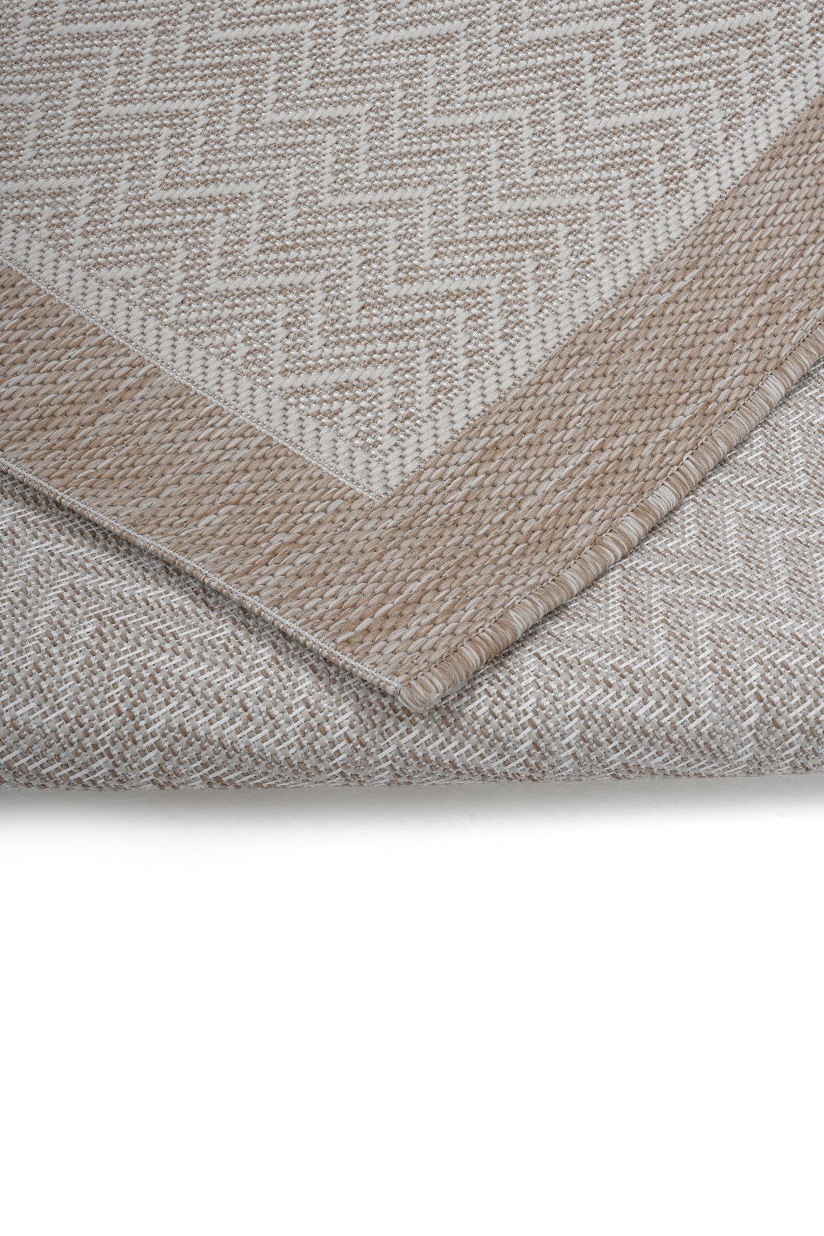 Sisal Plus Hasır Dokuma Halı | Kaymaz Tabanlı Mutfak Halısı|Leke Tutmaz Halı |Bordürlü Modern Salon Halısı | EB458