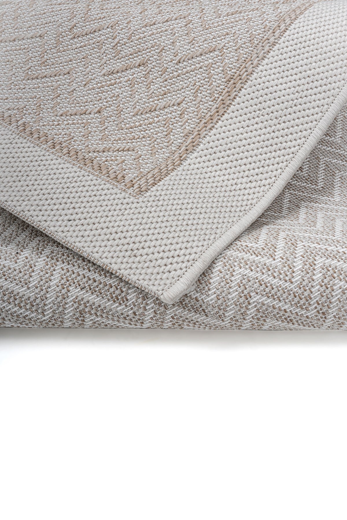 Sisal Plus Hasır Dokuma Halı | Kaymaz Tabanlı Mutfak Halısı|Leke Tutmaz Halı |Bordürlü Modern Salon Halısı | EB458