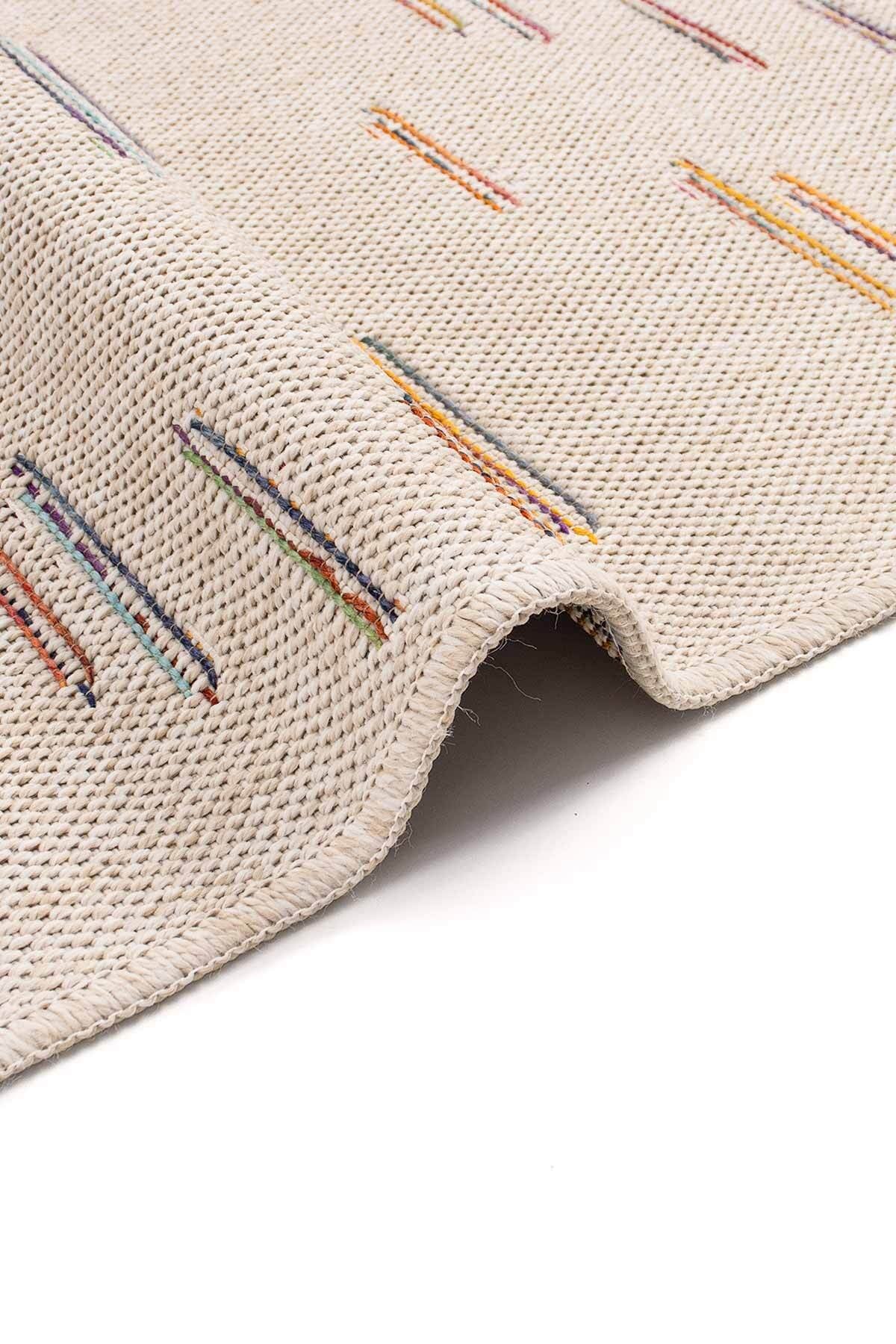 Sisal Vibe Hasır Dokuma Halı | Makinede Yıkanabilir | Kaymaz Tabanlı | Kolay Temizlenen Halı SSV01