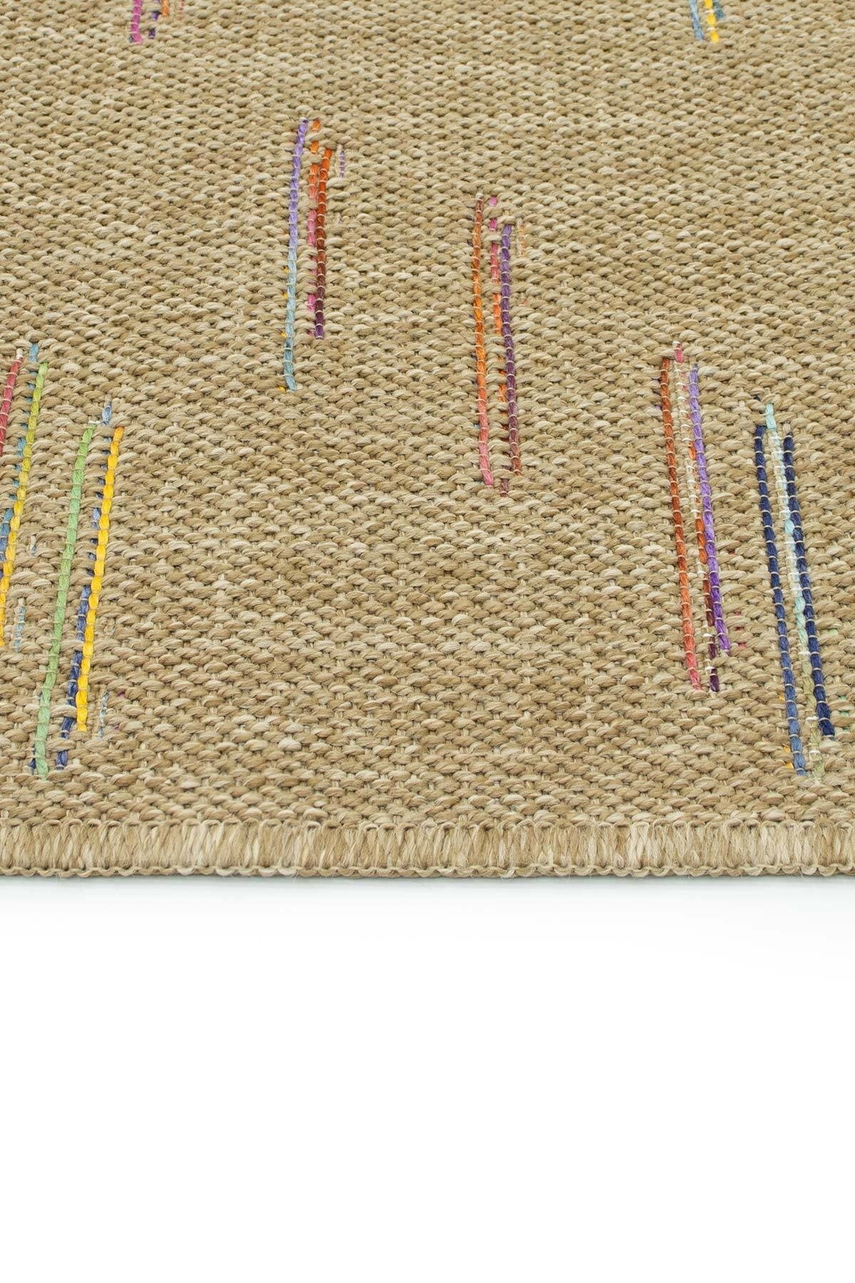Sisal Vibe Hasır Dokuma Halı | Makinede Yıkanabilir | Kaymaz Tabanlı | Kolay Temizlenen Halı SSV01