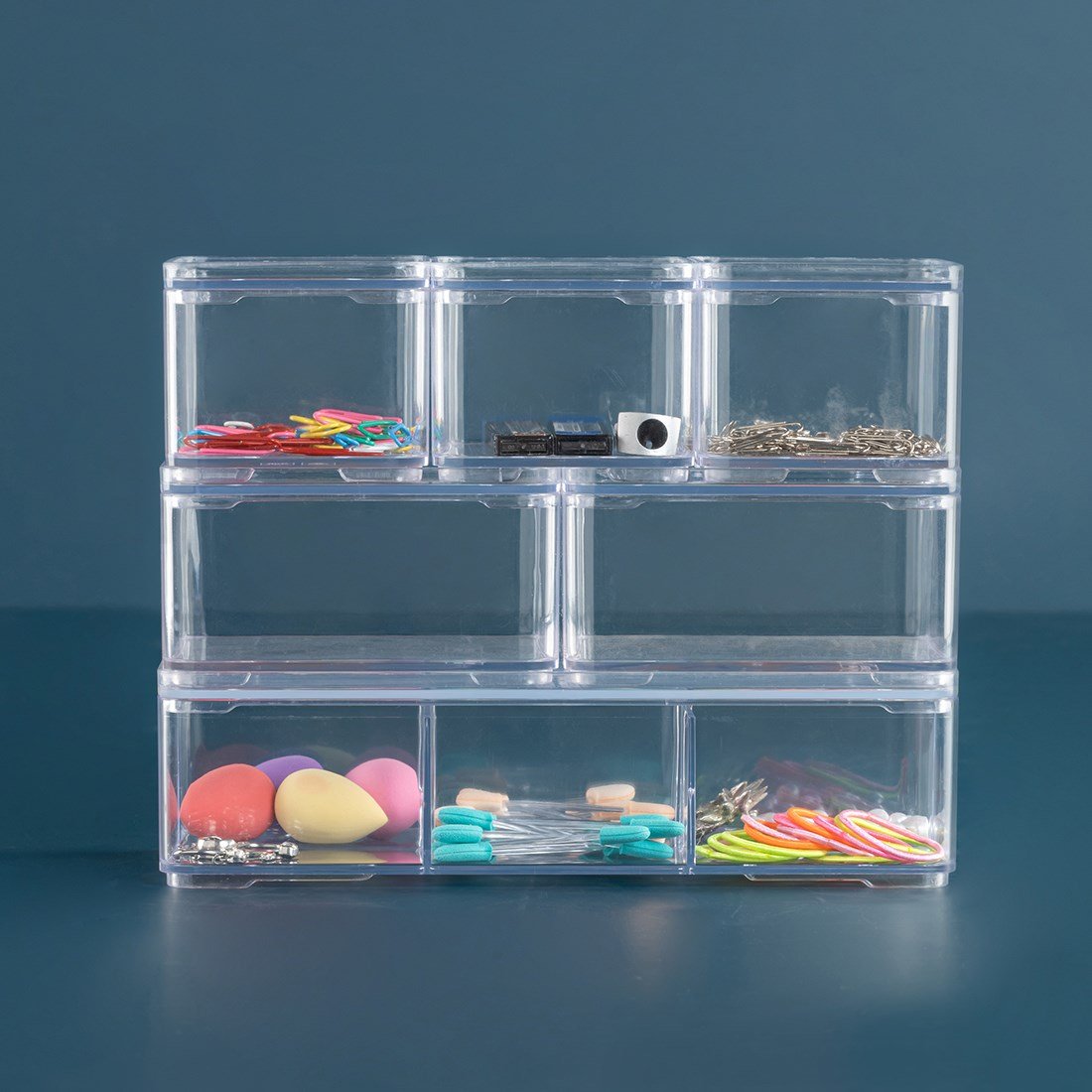 10cm Kapaklı Blok Organizer