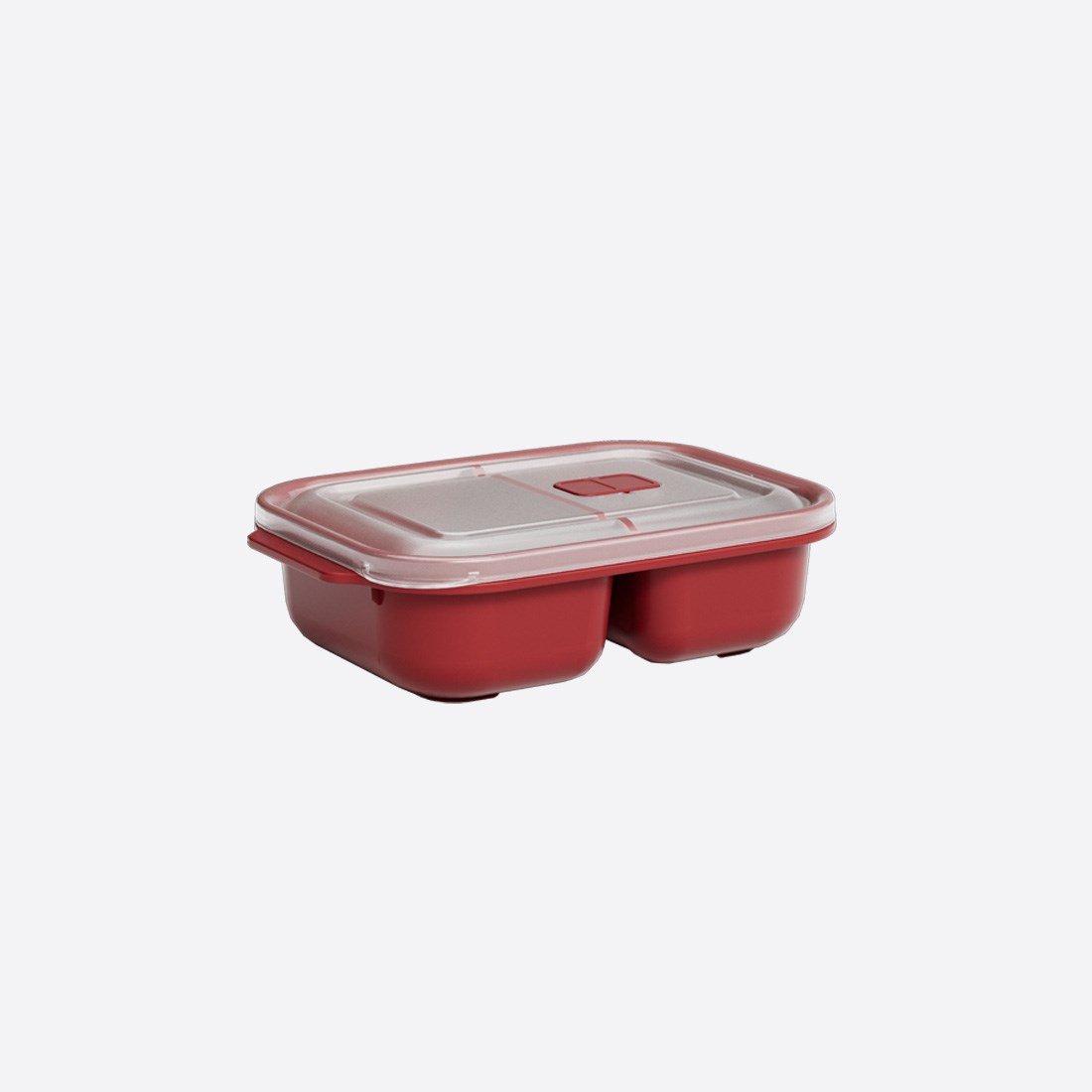 1200 ml İki Bölmeli Heat'n Go Mikrodalga Saklama Kabı