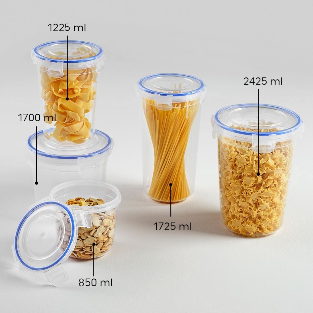 1700 ml Contalı Yuvarlak