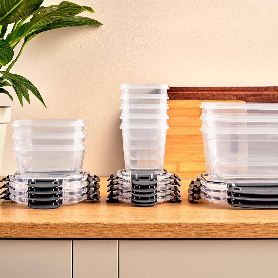 2 Parça Master Kare Set (900-1500 ml)