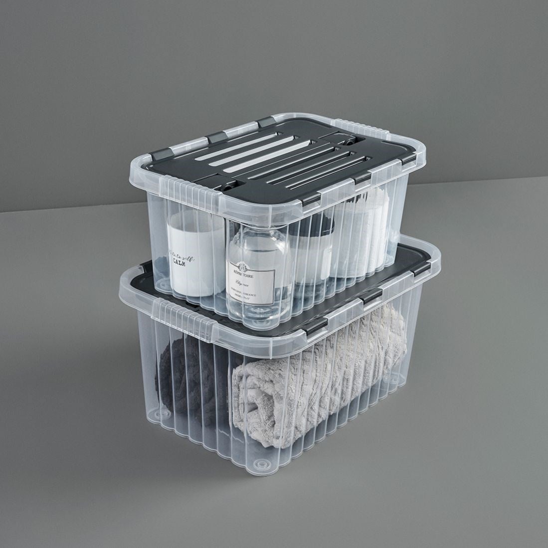 26 L Şeffaf Split Box