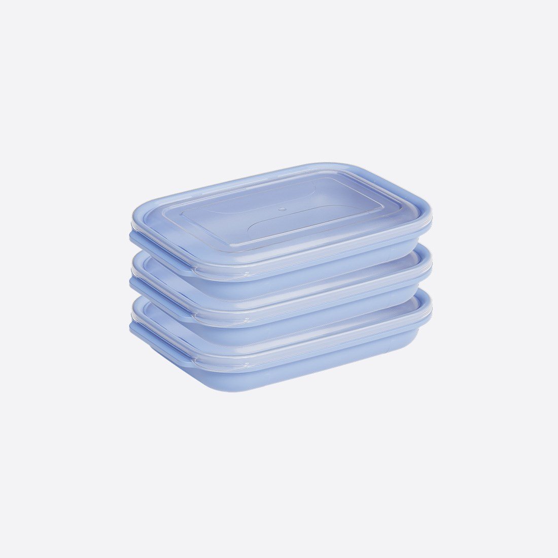 3 lü 1450 ml Dikdörtgen Easy Keep Set