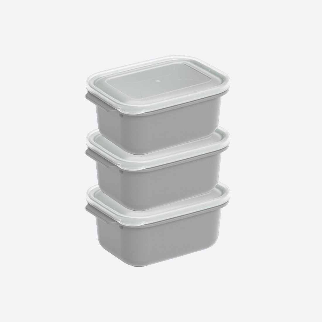 3 Parça Easy Keep Dikdörtgen Set ( 3 x 1000 ml )
