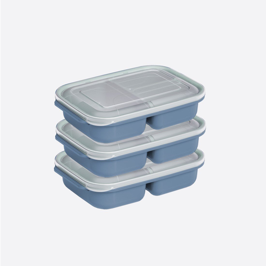3 Parça Easy Keep Dikdörtgen Set ( 3 x 1700 ml )