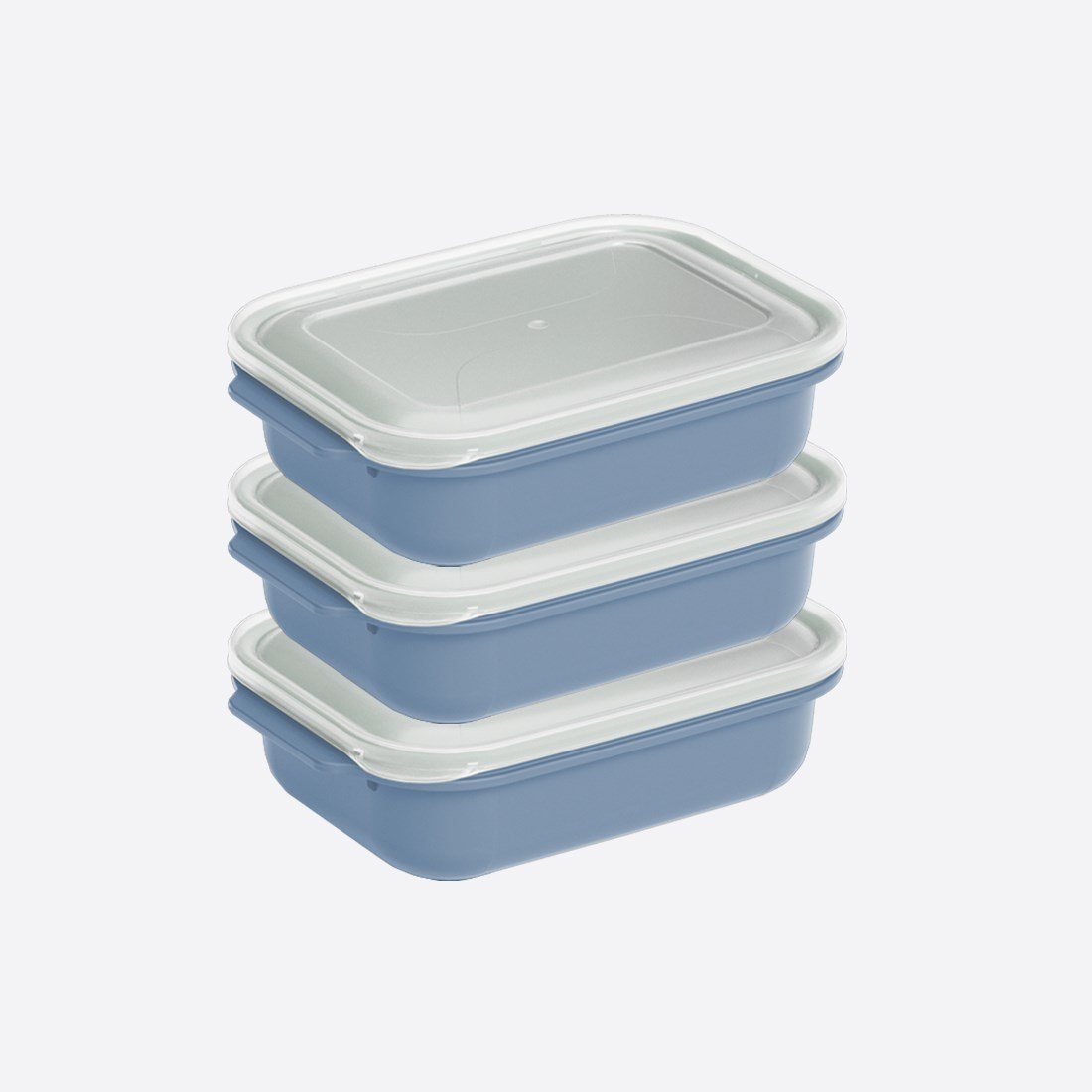 3 Parça Easy Keep Dikdörtgen Set ( 3 x 2500 ml )