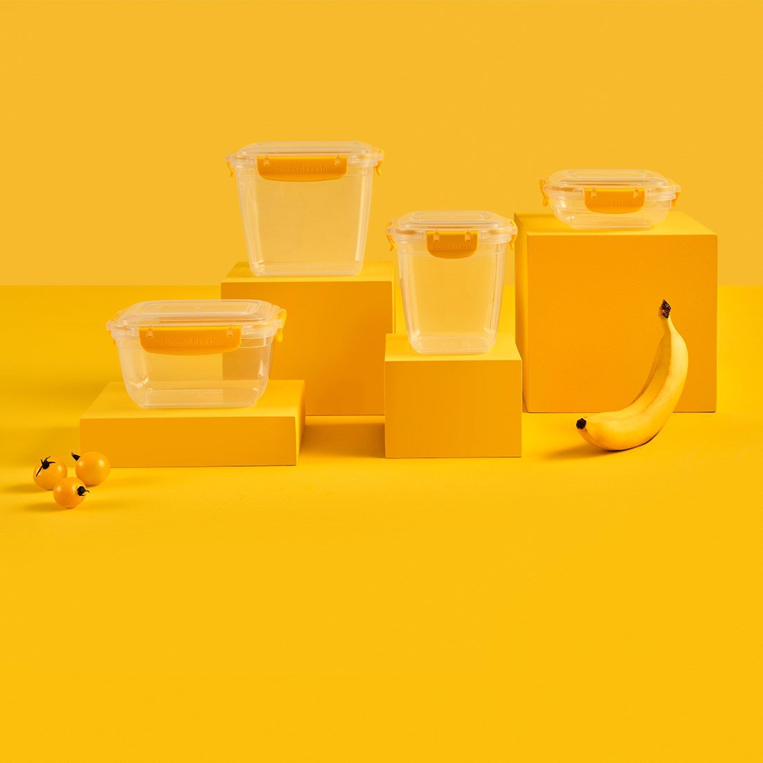 3 Parça Master Dikdörtgen Set (400-800-1400 ml)