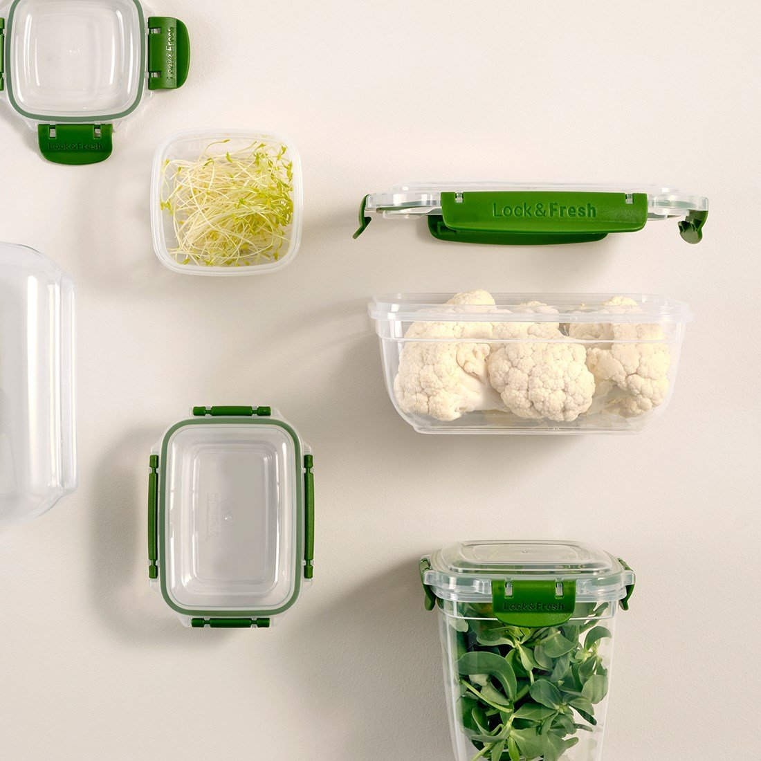 3 Parça Master Kare Set (500-900-1500 ml)