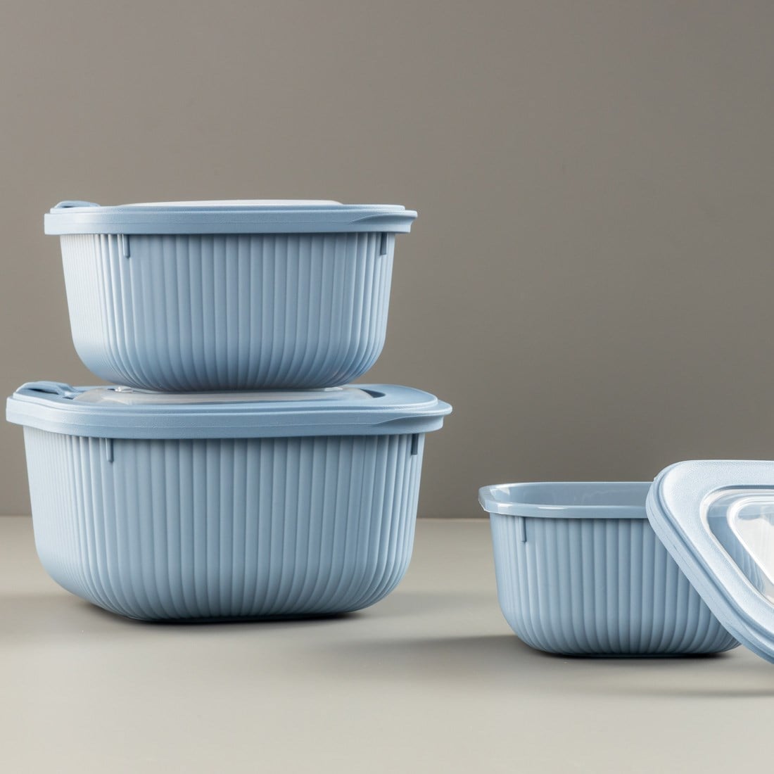3 Parça MicroLine Set ( 600-1100-1800 ml )