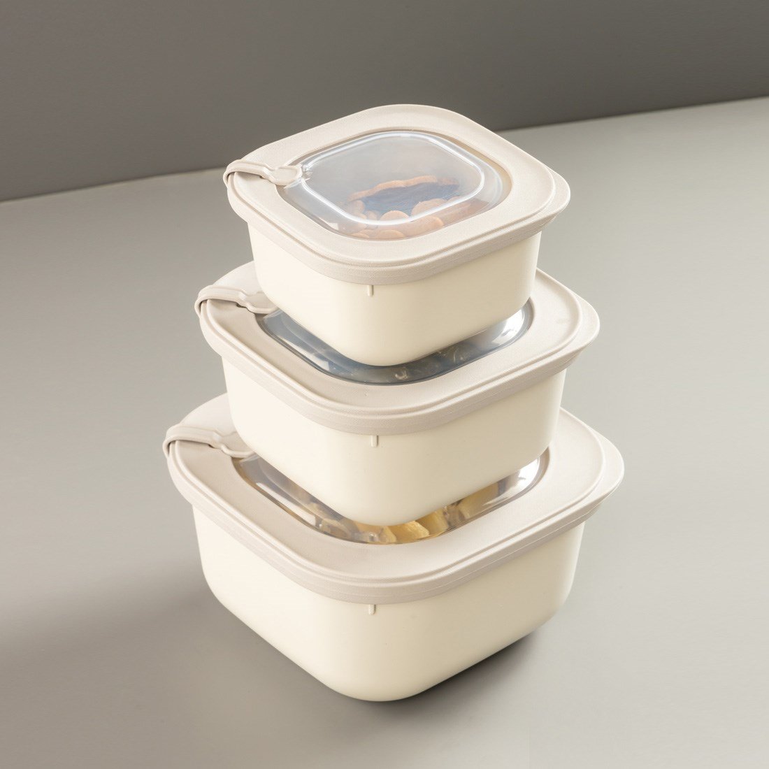 3 Parça MicroSafe Set ( 600-1100-1800 ml )