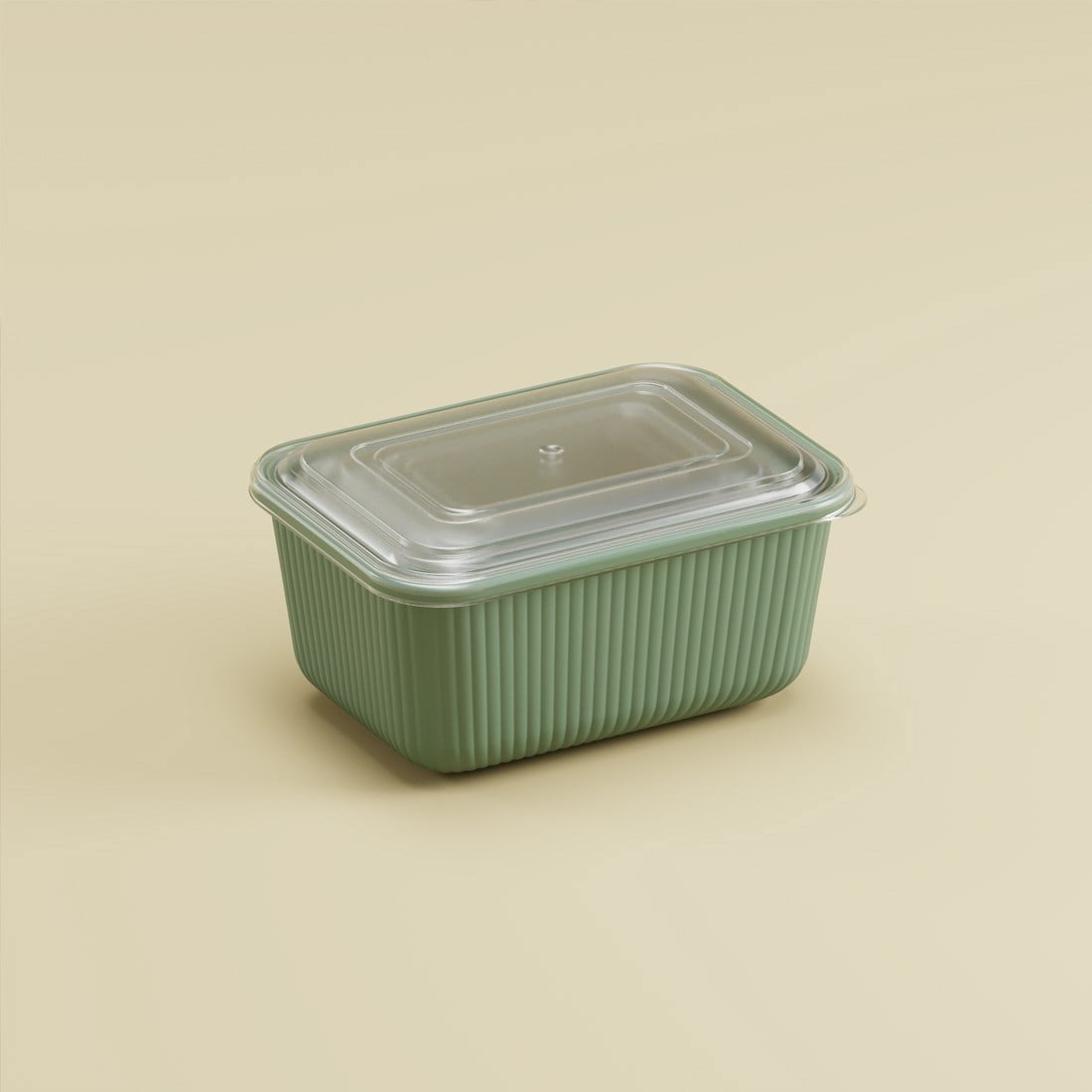 3 Parça Snap Lid Line Dikdörtgen Set (600-1100-1800 ml)