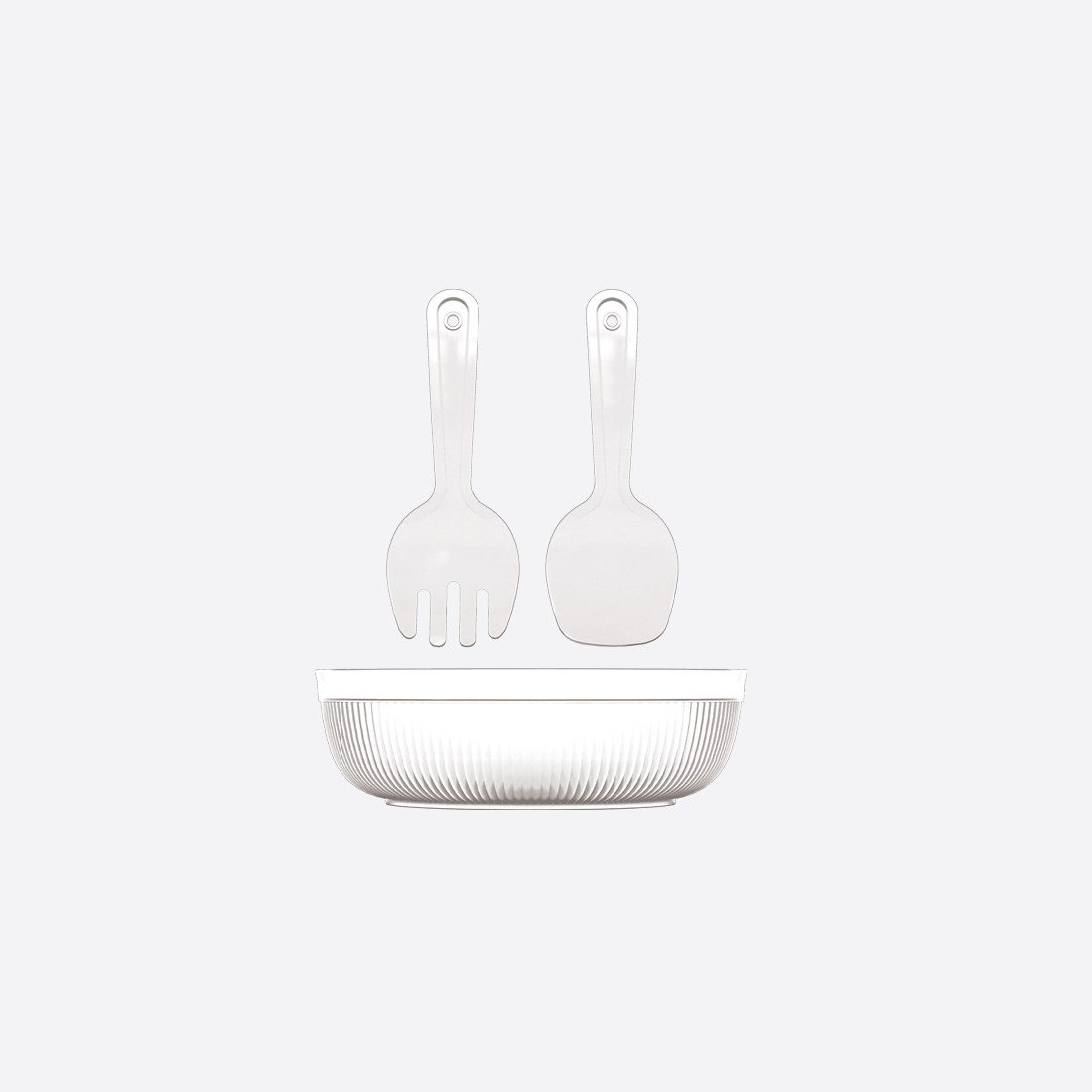 3000 ml Line Kristal Salata Set