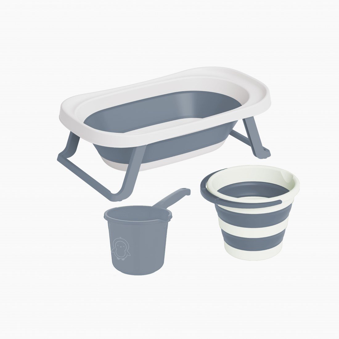 3'lü Katlanır Baby Set