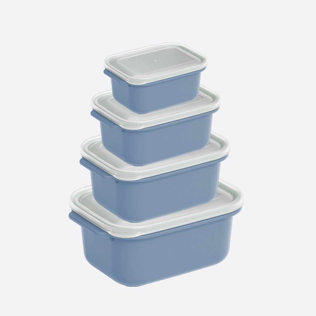 4 Parça Easy Keep Dikdörtgen Set ( 500 x 1000 x 2000 x 3500 ml )