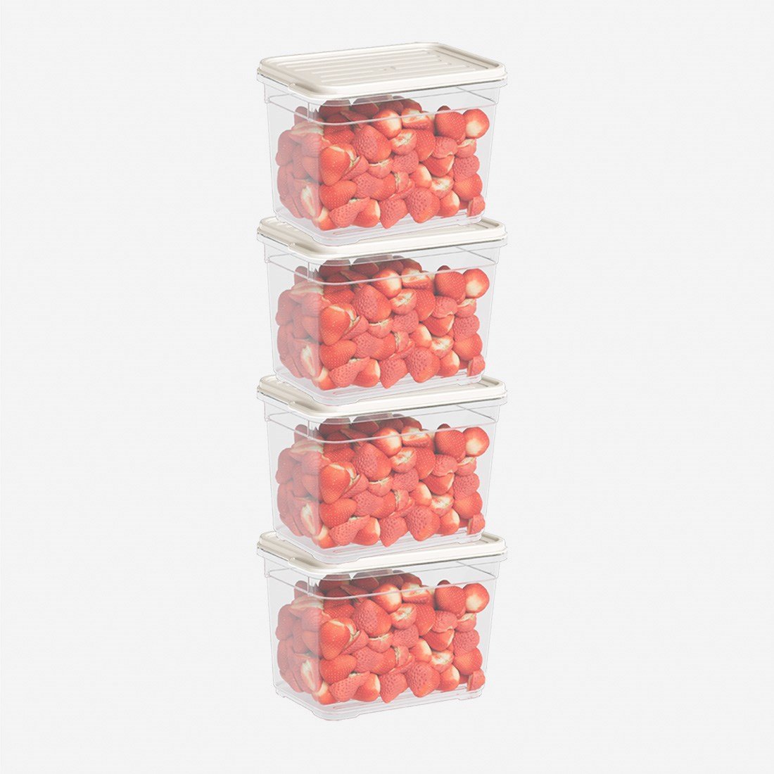 4 Parça Smart Saklama Kabı Set (4 x 950 ml)