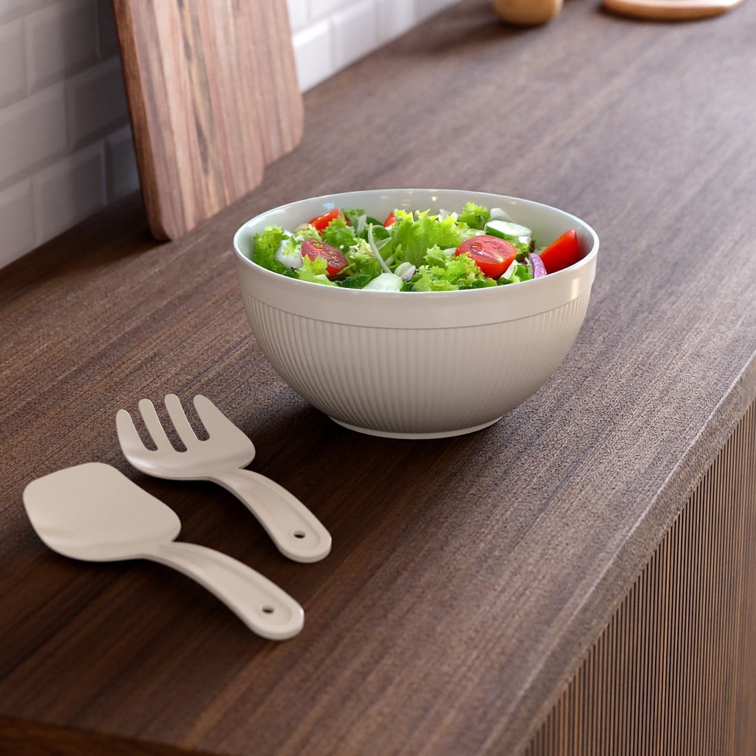 4000 ml Derin Line Chef Salata Set