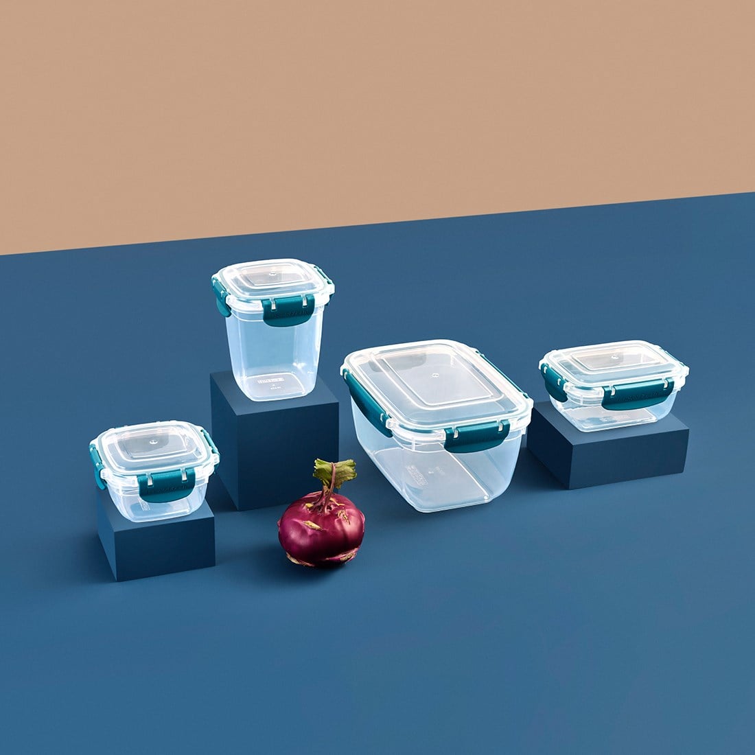 5 Parça Master Dikdörtgen Set (310-565-975-1675-2725 ml)